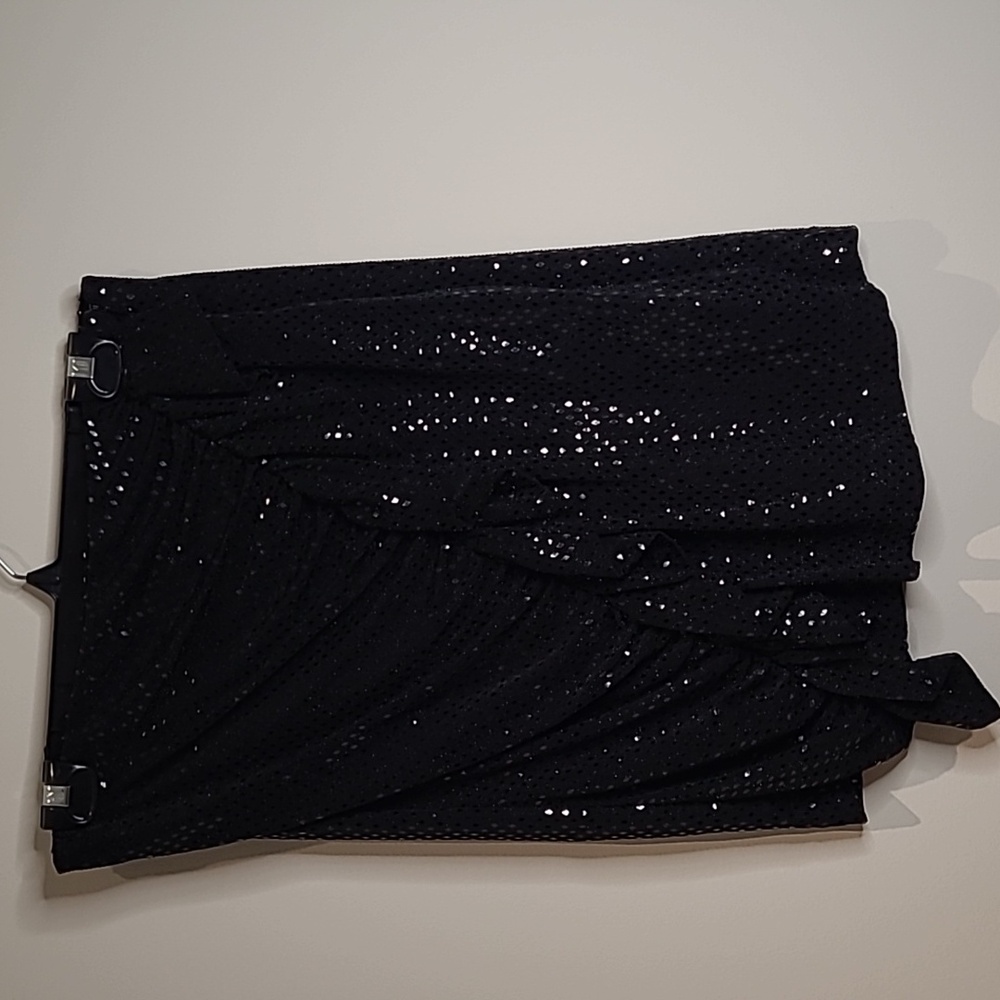 MK Sequins Skirt With Ruffle Detail NWOT